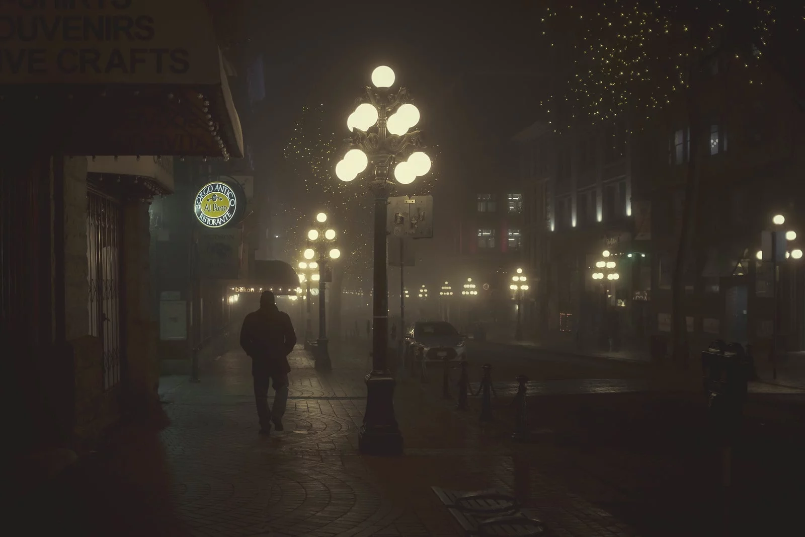 Ken Cheng Photography - Foggy Night In Gastown