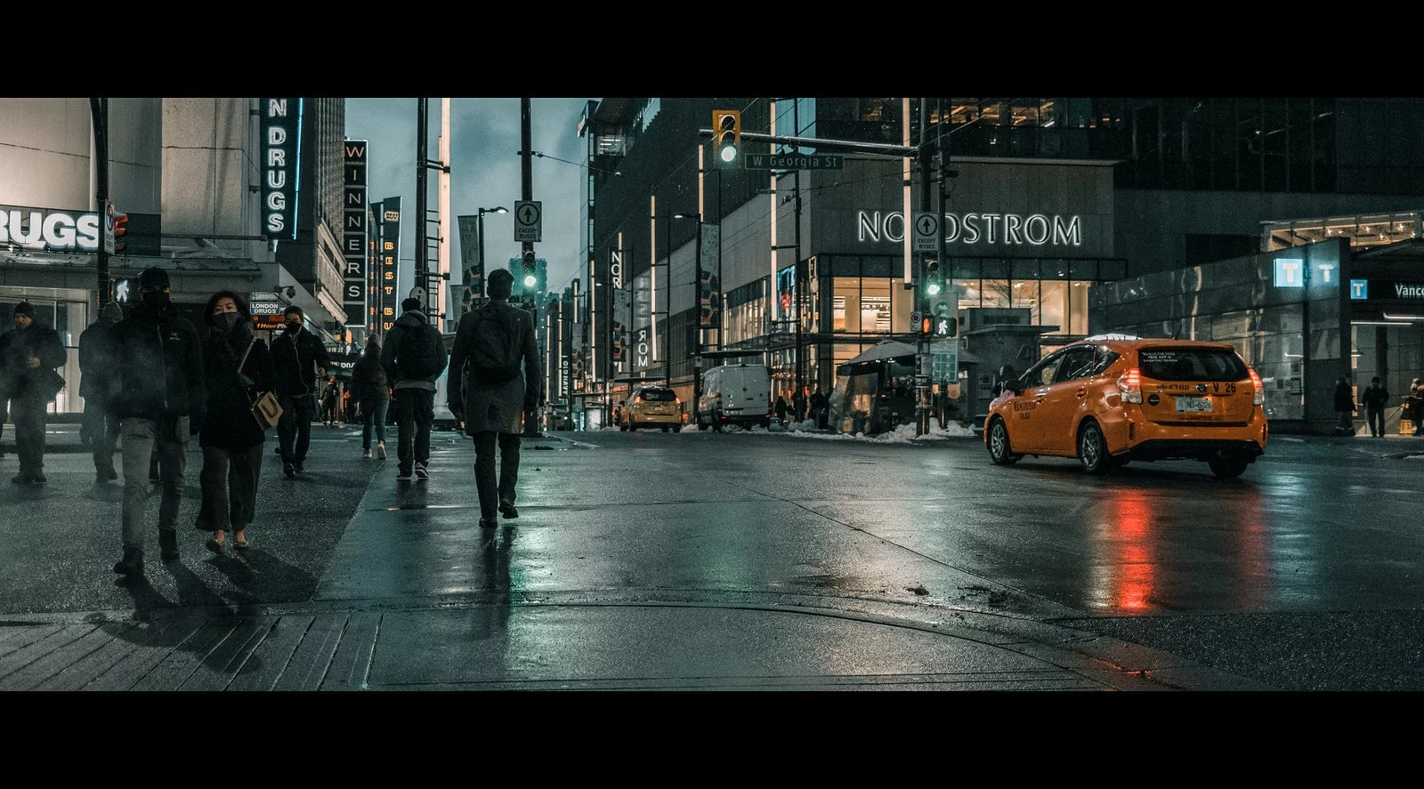 Ken Cheng Photography - Granville Street At Twilight